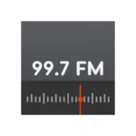 rádio saudade fm 99.7 (santos android application logo